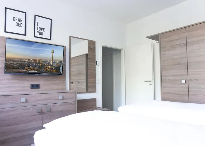 Boardinghouse Living28 Lägenhetshotell Kaarst